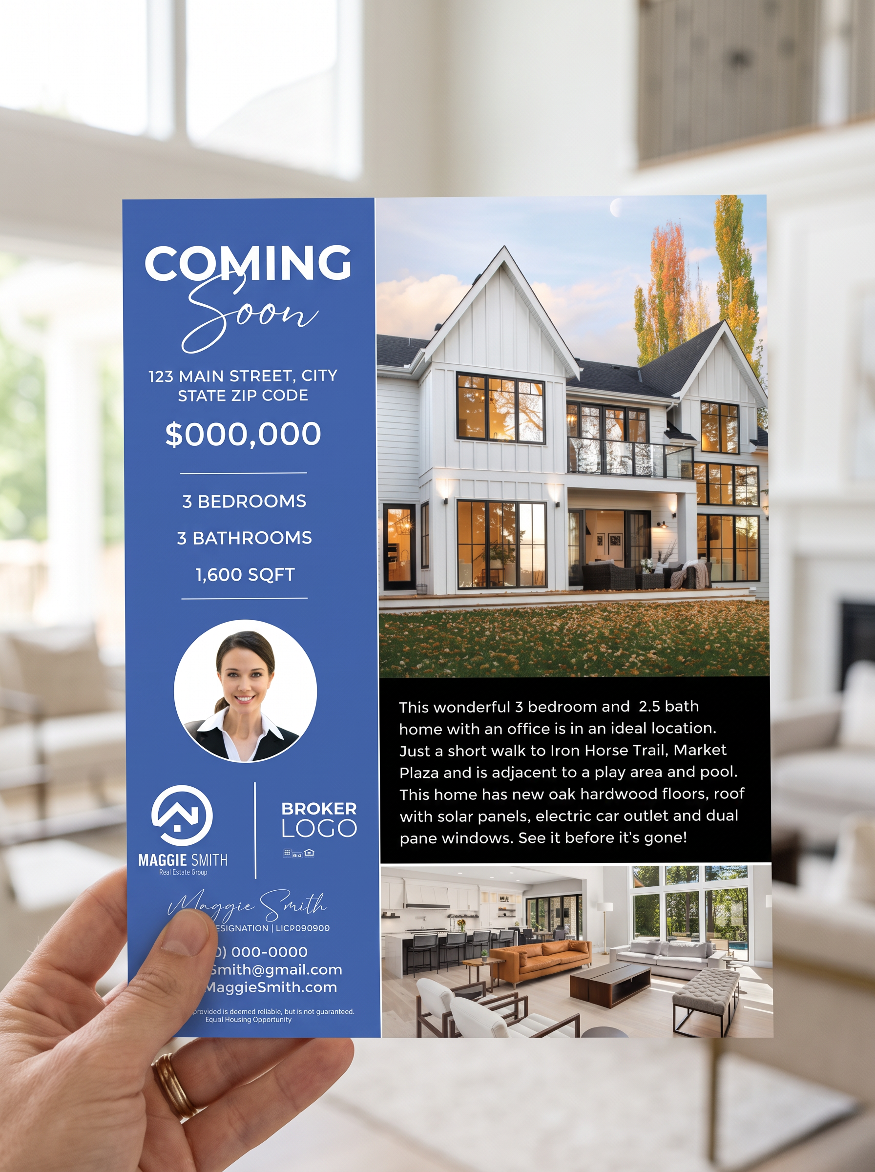 Coming Soon Flyer - Included example 3