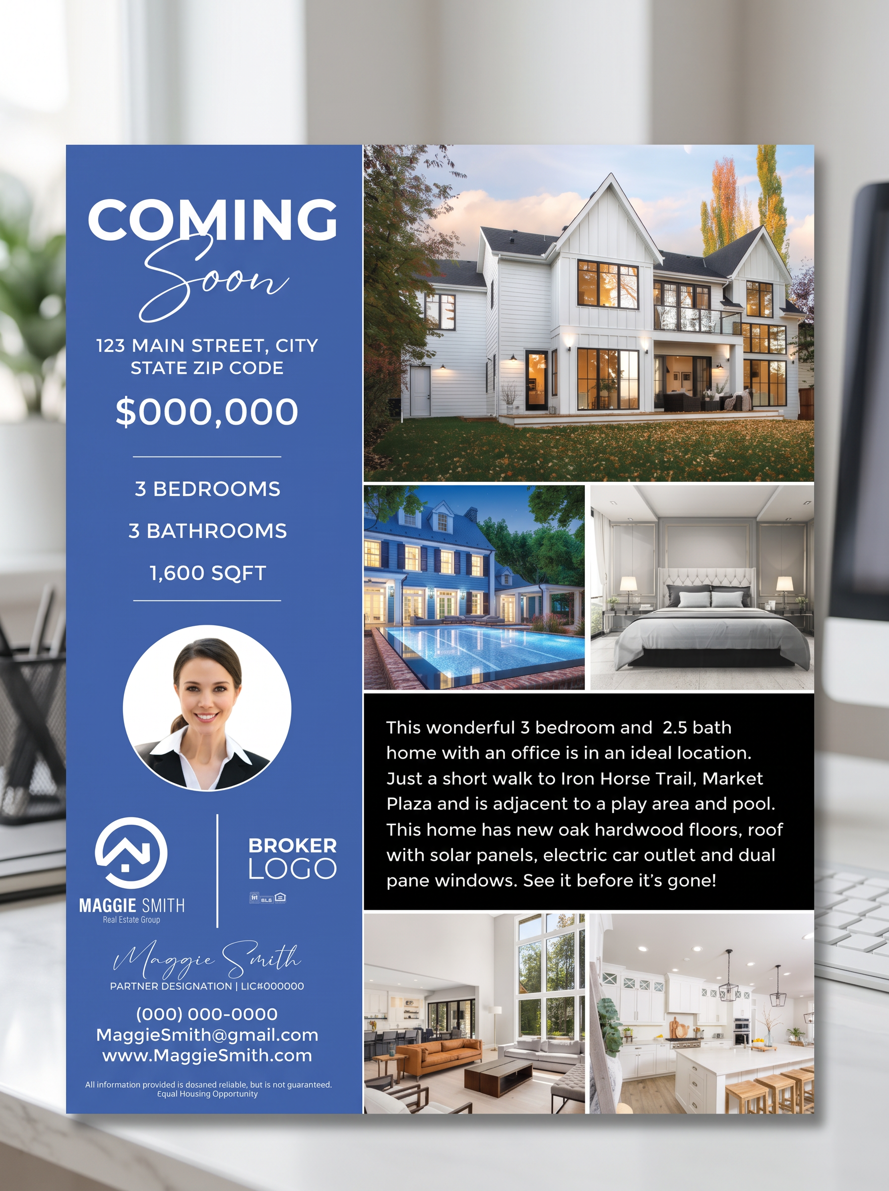 Coming Soon Flyer - Included example 1