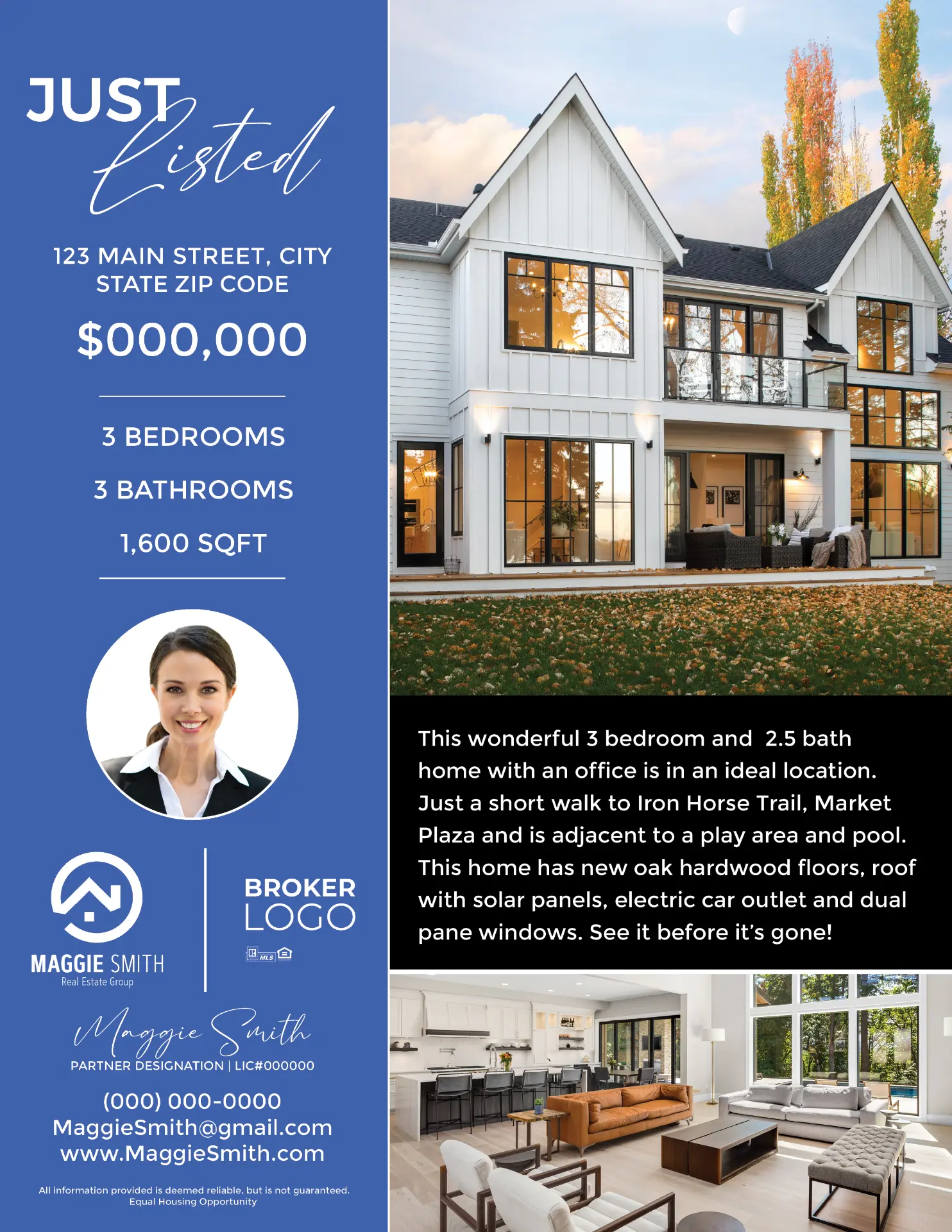 Printable Flyer - Included example 2