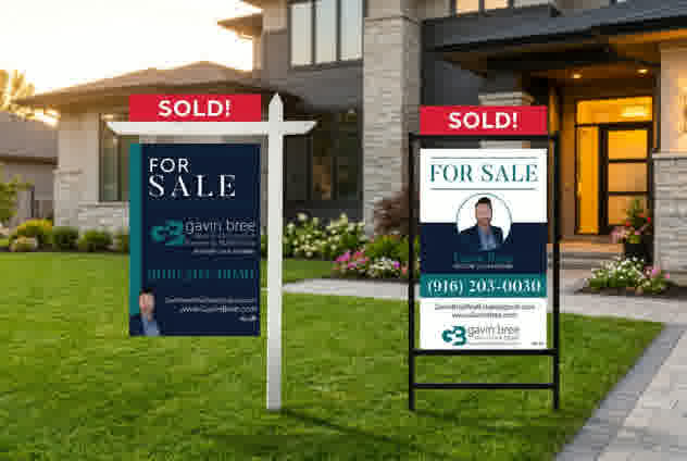 Listing Sign - Included example 1